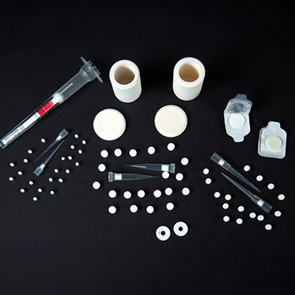 Consumer porous plastic materials.